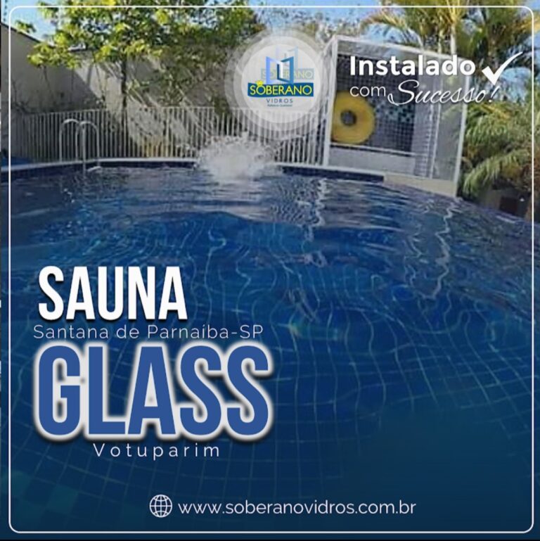 Home sauna glass santana de parnaíba
