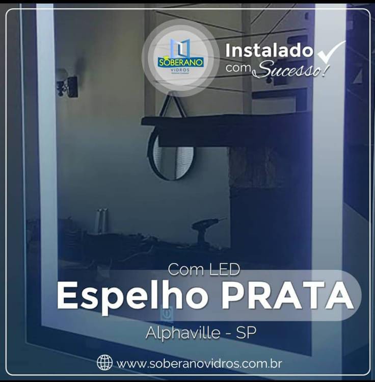 Home espelho prata