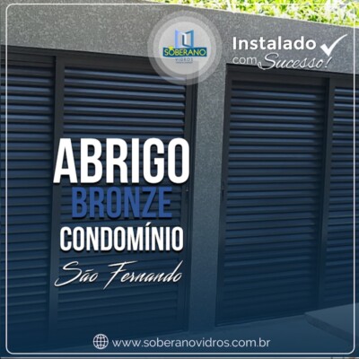 Abrigo Bronze - São Fernando Cotia abrigo bronze são fernando cotia