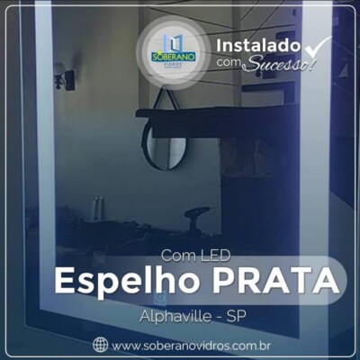 Espelho Prata - Alphaville espelho prata