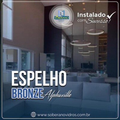 Espelho Bronze - Alphaville espelho