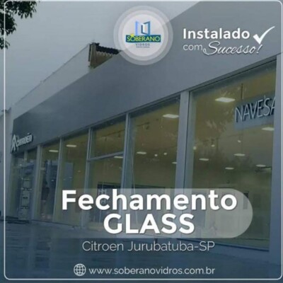 Fechamento Glass - Jurubatuba fechamento glass